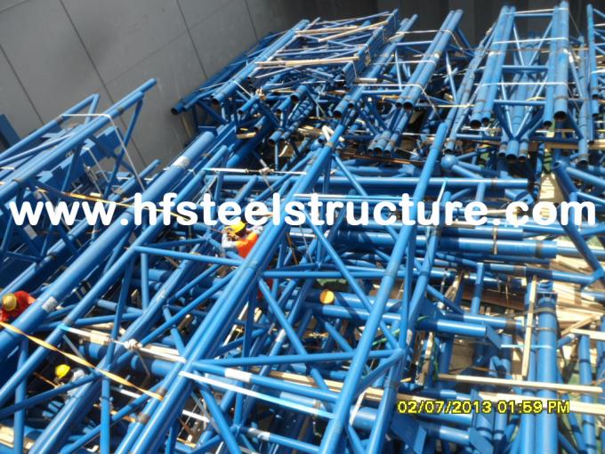 산업 광산 플래트홈 산업 강철 건물의 강철 구조물 체계 2